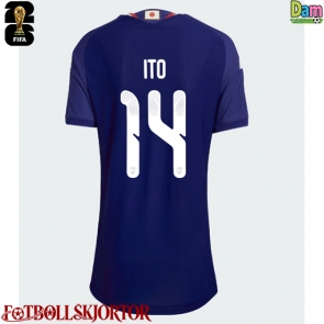 Japan Junya Ito #14 Hemmatröja Dam VM 2026 Kortärmad
